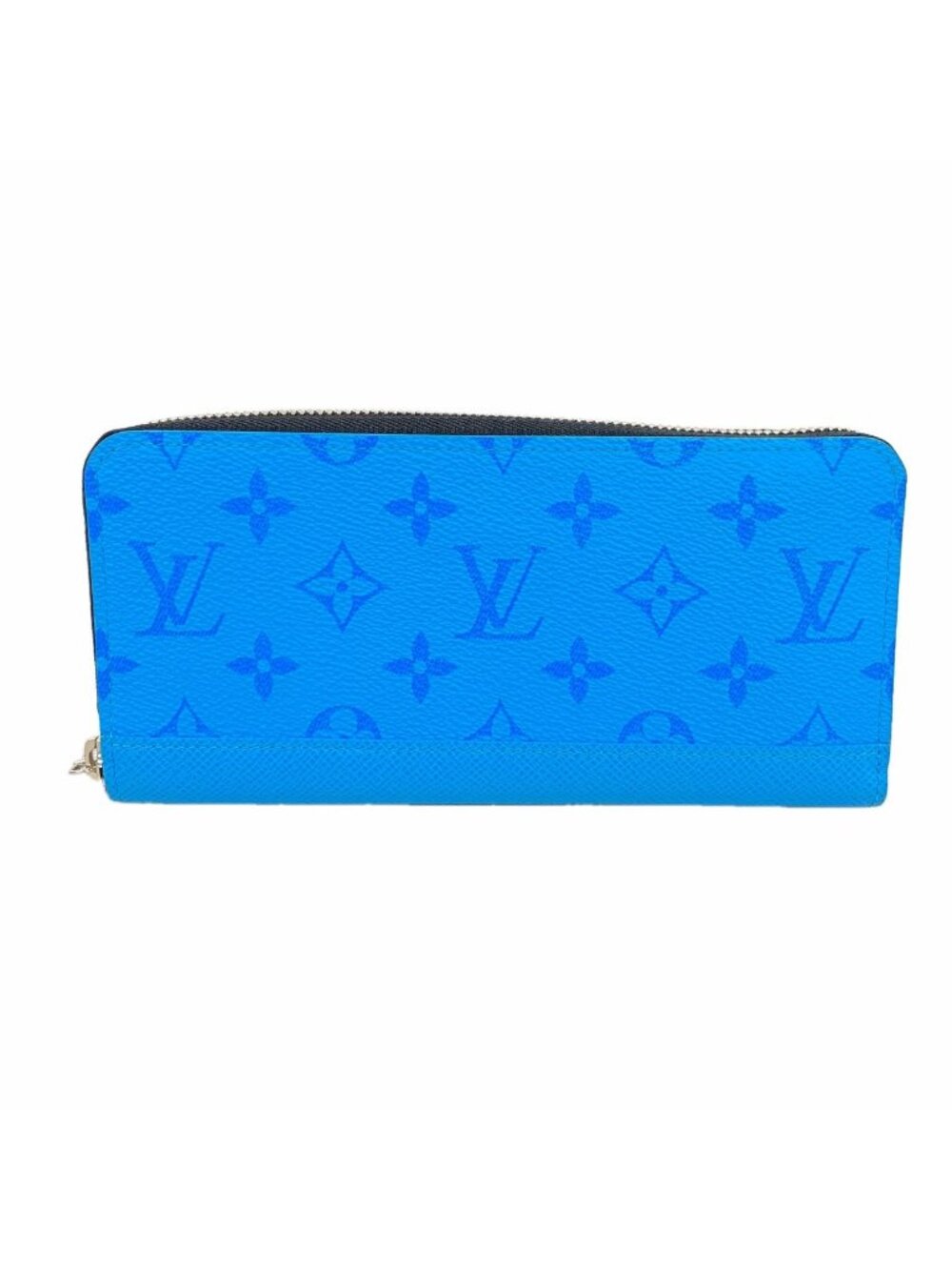 Louis Vuitton Wallet Taigarama Zippy Horizontal Tropical Blue